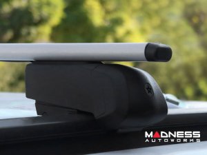 Alfa Romeo Stelvio Roof Rack Cross Bars - for models w/ factory roof rails - Silver - Starlock - 2018-2025 Alfa Romeo Stelvio Roof Rack Cross Bars - for models w/ factory roof rails - Silver - Starlock - 2018-2025